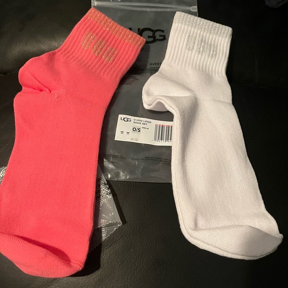Ugg Logo Glitter Sock Set - Picture 3 of 4